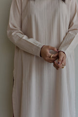 Cream Kurta