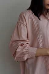 Dusty pink button-up