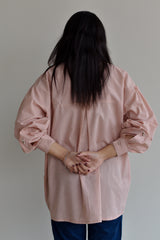 Dusty pink button-up