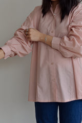 Dusty pink button-up