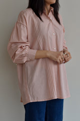 Dusty pink button-up
